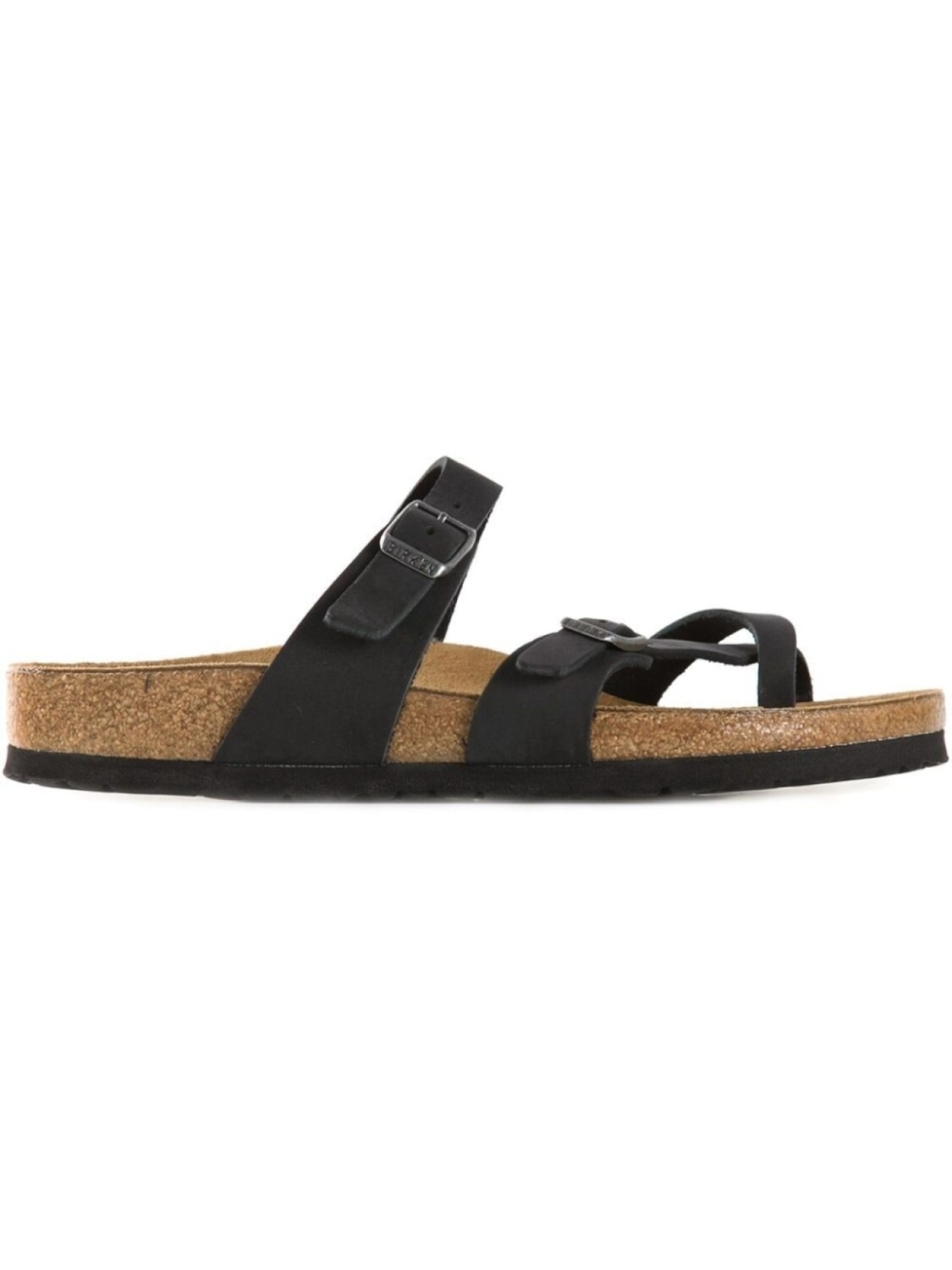 

Birkenstock сандалии с перекрещенными ремешками, черный