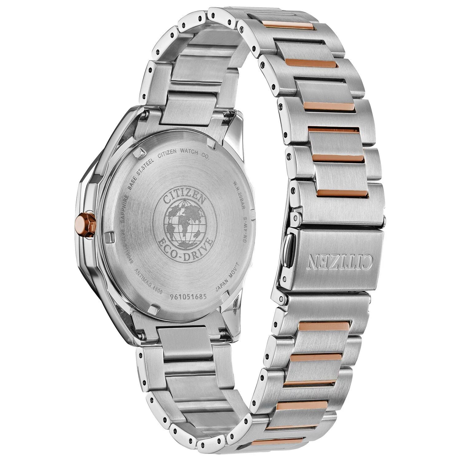 

Мужские двухцветные часы Eco-Drive Corso Diamond Accent из нержавеющей стали - BM7496-56G Citizen