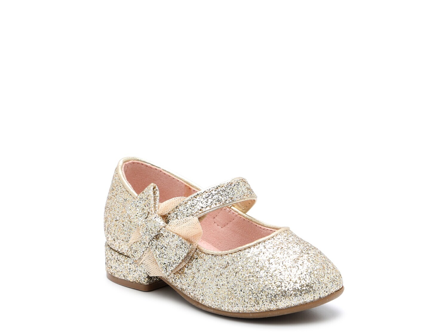 

Туфли детские Olive & Edie Lil Gia, золотой металлик