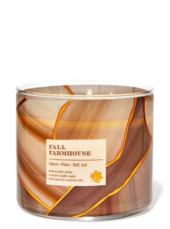 

Свеча с 3 фитилями Fall Farmhouse, 14.5 oz / 411 g, Bath and Body Works