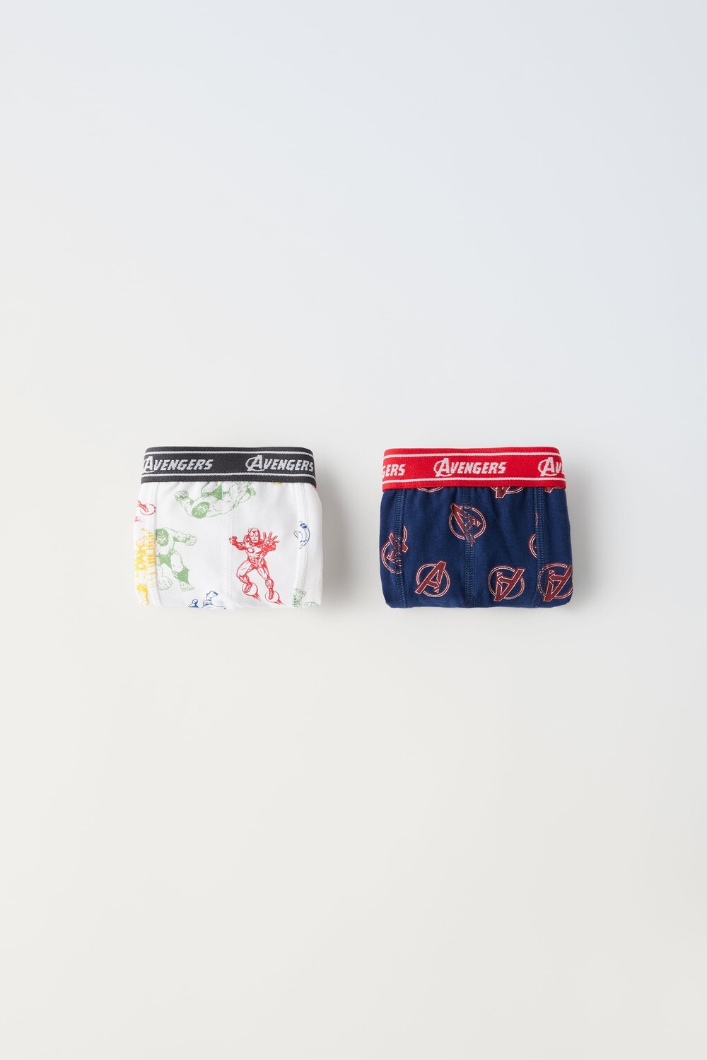 

Дети/ мстители два marvel boxer pack Zara, белый