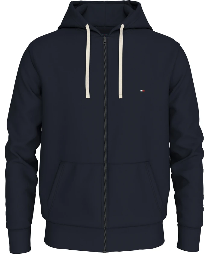 

Свитер с капюшоном на молнии Tommy Hilfiger, синий