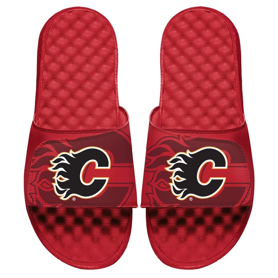 

Шлепанцы ISlide Calgary Flames, красный