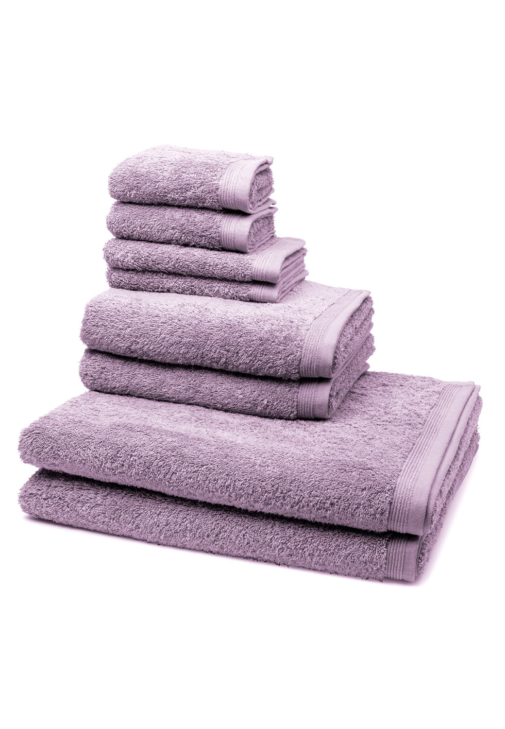 

Полотенце для ванной Möve 2 X Seif 2 X Gäste 2 X Dusch 2 X im Set Superwuschel, цвет Lilac