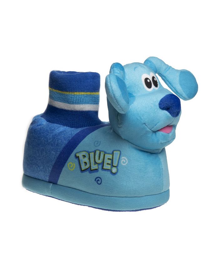 Тапочки Blues Clues для маленьких мальчиков и девочек Nickelodeon, синий интерактивный плюшевый пёс jp blues clues