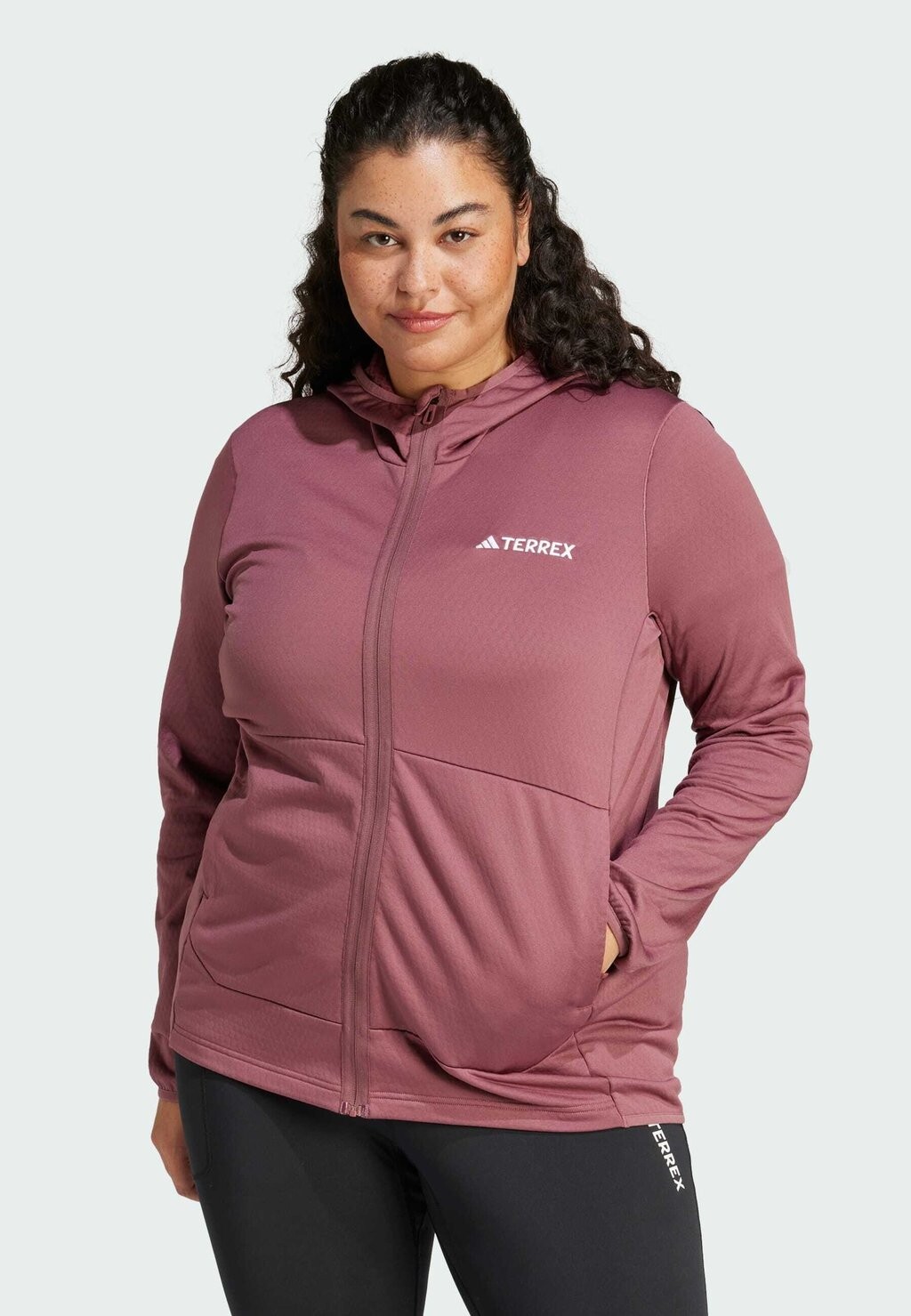 

Флисовая куртка TERREX XPERIOR adidas Sportswear, цвет burgundy
