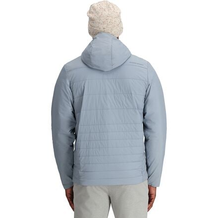 цена Утепленная куртка с капюшоном Shadow мужская Outdoor Research, светло-голубой