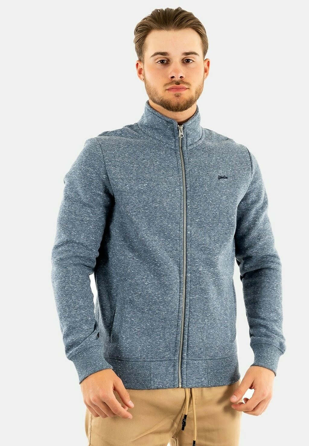 

Толстовка на молнии Superdry, синий