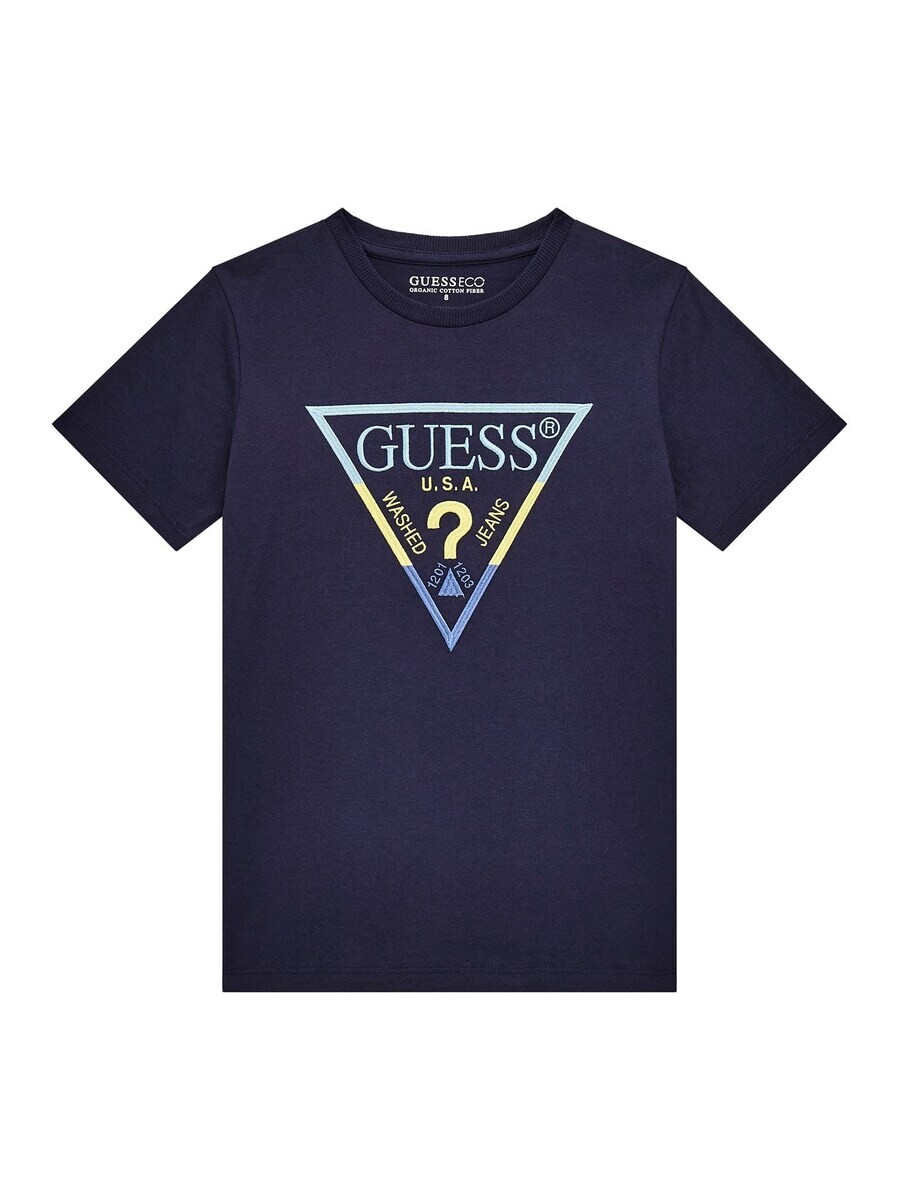 

Футболка GUESS, цвет marine blue/Light blue