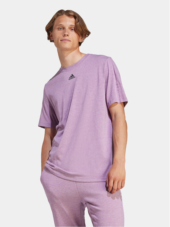 Футболка стандартного кроя Adidas, фиолетовый