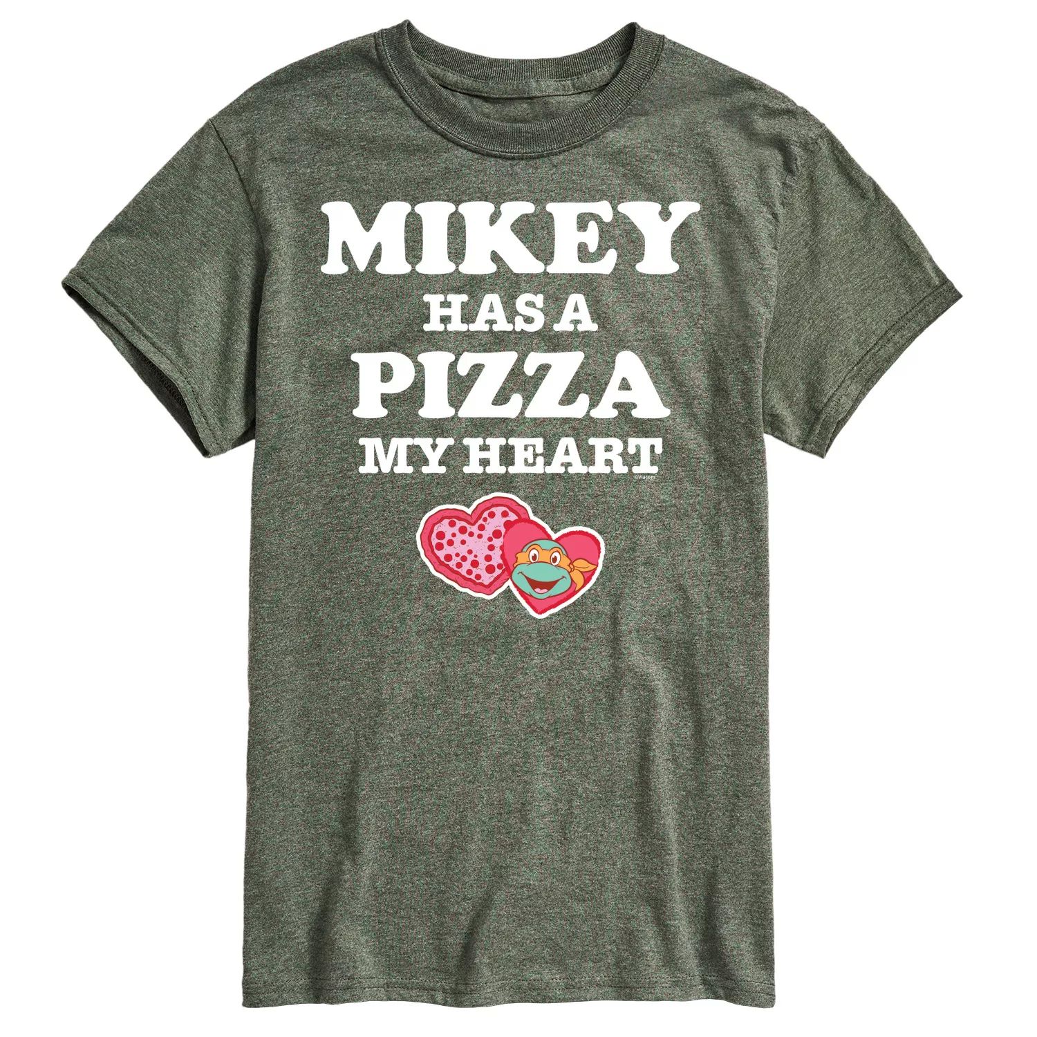 Мужская футболка TMNT Pizza My Heart Mikey Licensed Character richardson rhiannon pizza my heart