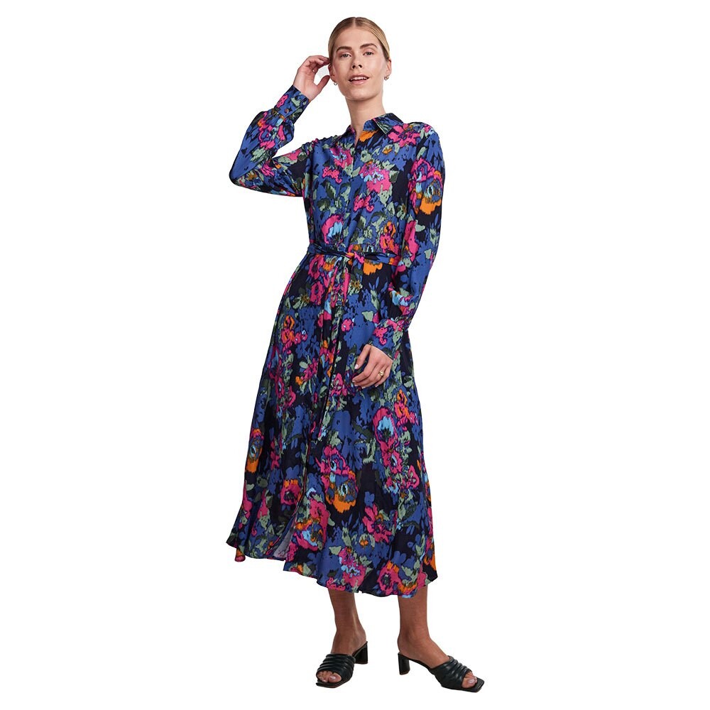

Длинное платье Yas Fima Long Sleeve, разноцветный