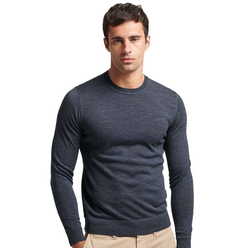 

Толстовка Superdry Studios Merino, синий