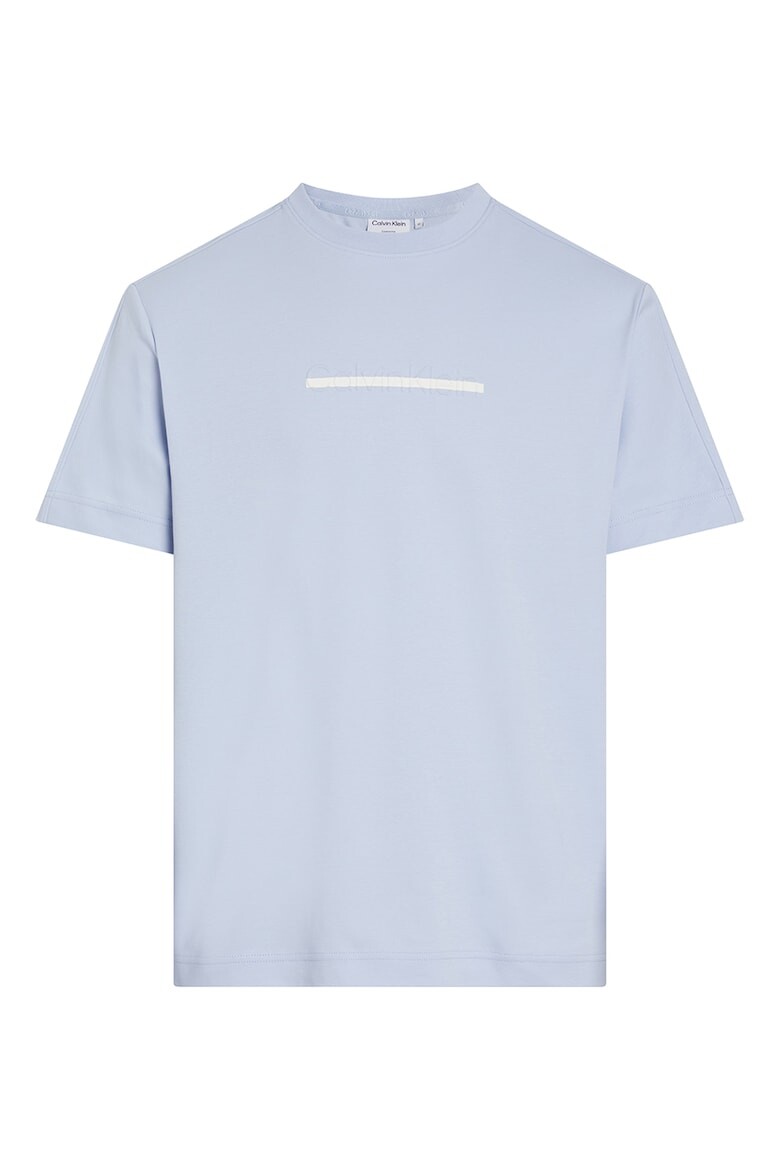 

Футболка из органического хлопка с логотипом Calvin Klein, синий