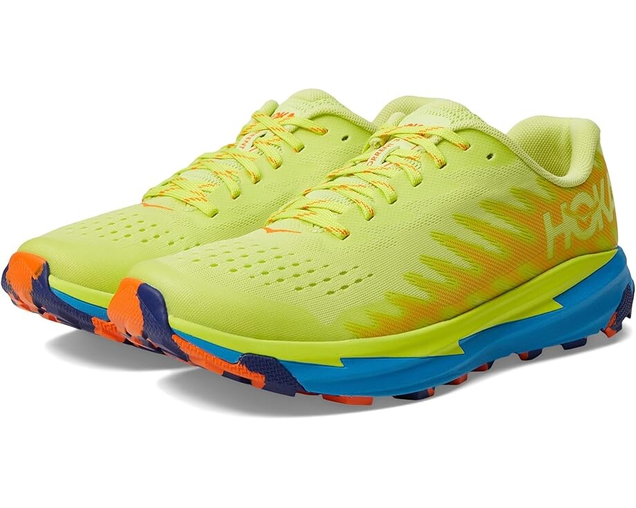 

Кроссовки Hoka Torrent 3, цвет Citrus Glow/Diva Blue