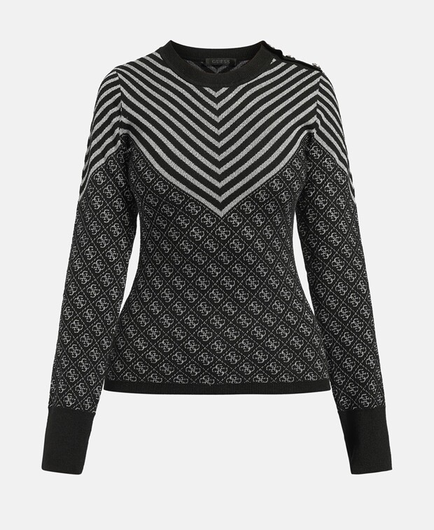 

Джемпер с длинными рукавами Guess, черный