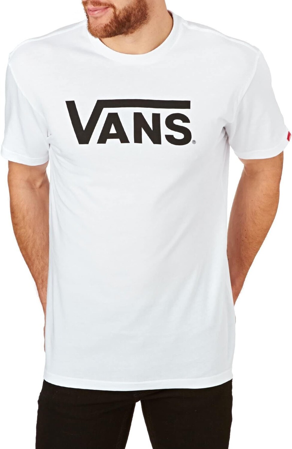 

Классическая футболка Vans, цвет White/Black