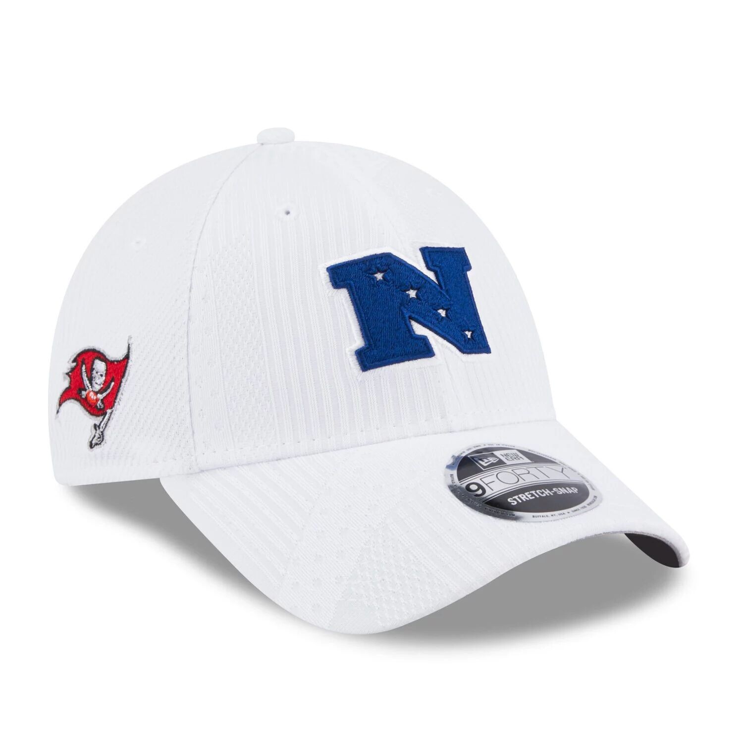 

Мужская кепка New Era White Tampa Bay Buccaneers Pro Bowl 9FORTY Snapback