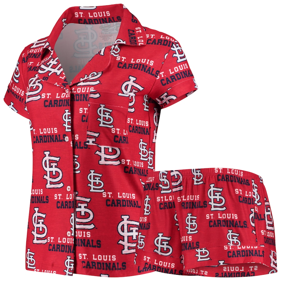 

Пижамный комплект Concepts Sport St Louis Cardinals, красный