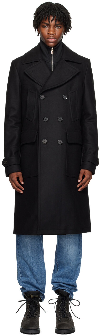 

Черное пальто Belstaff Milford, Черный