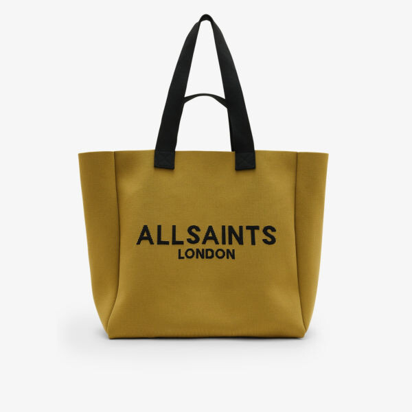 

Сумка-тоут izzy из переработанного полиэстера с логотипом Allsaints, зеленый