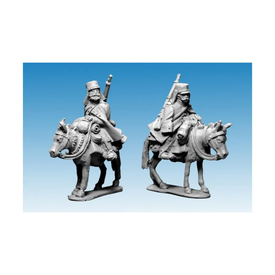 

Конная рота Легиона в шинелях и кепи, March or Die (28mm)