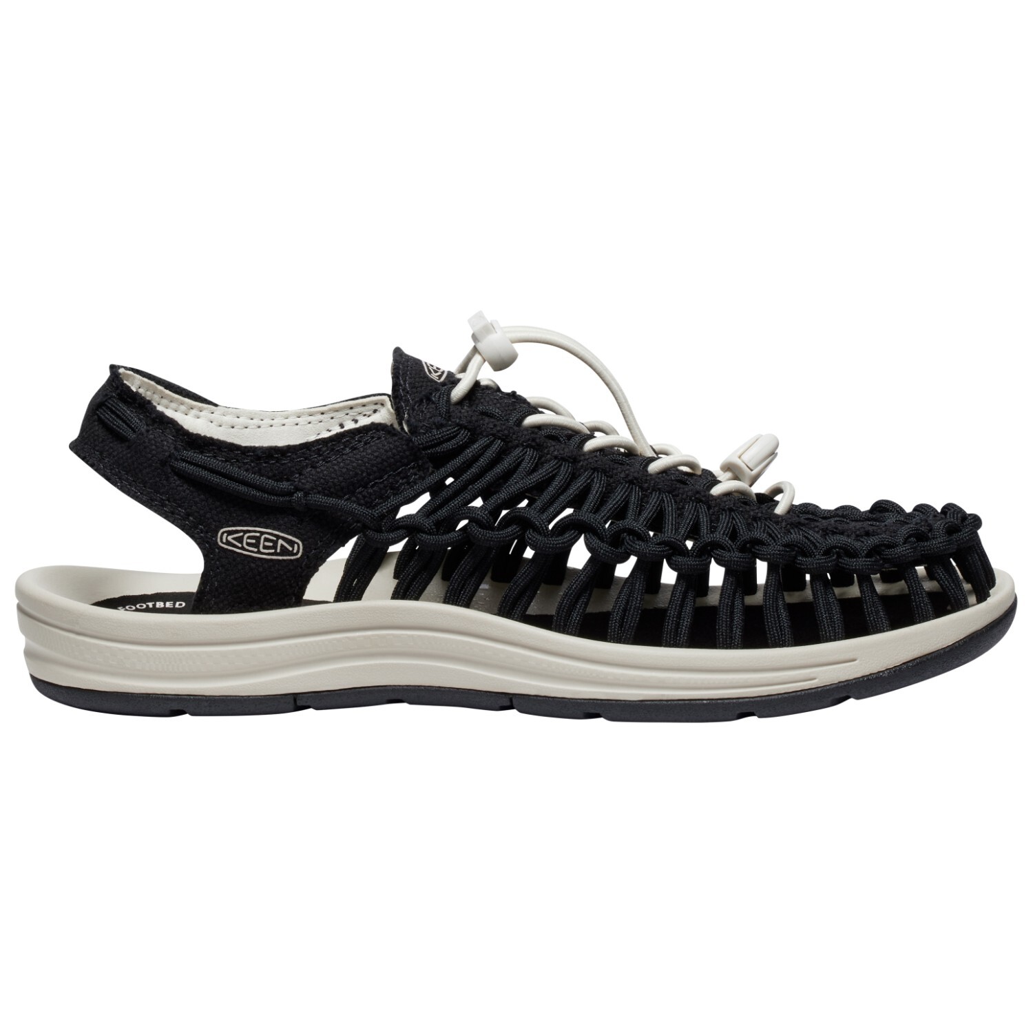 

Сандалии Keen Women's Uneek Canvas, цвет Black/Birch