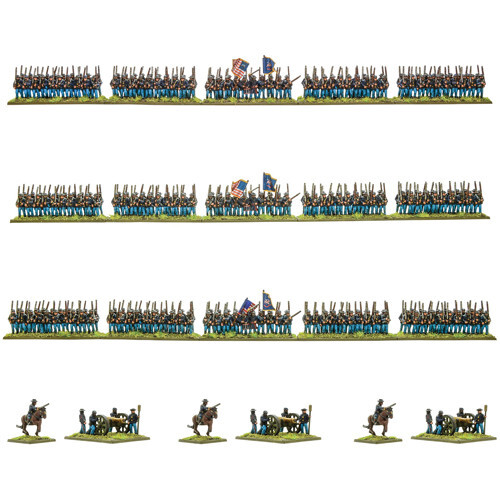 

Миниатюра Warlord Games Black Powder Epic Battles: ACW Union Brigade