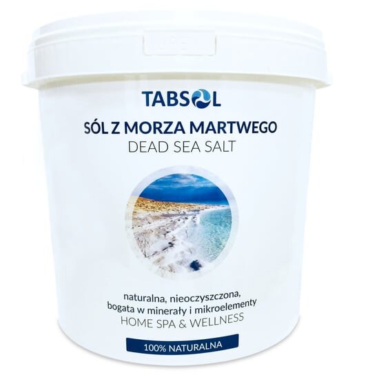 

Табсол, Соль Мертвого моря, натуральная, нерафинированная, 20кг, TABSOL