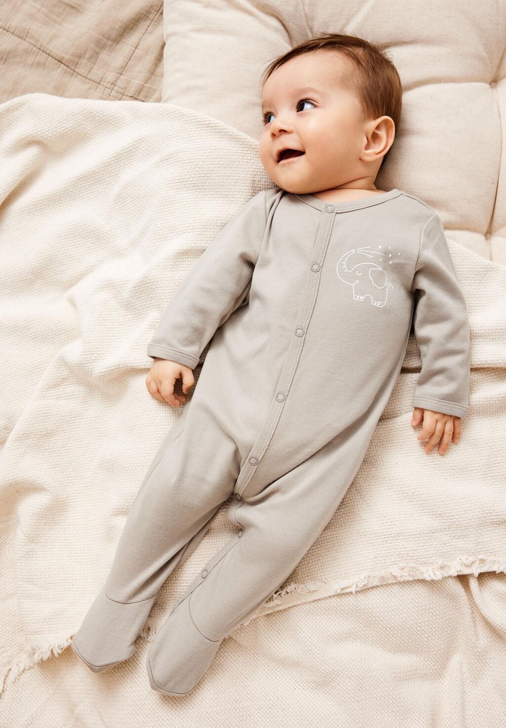 

Комбинезон NBNNIGHTSUIT CORE UNISEX 2 PACK Name it, цвет london fog