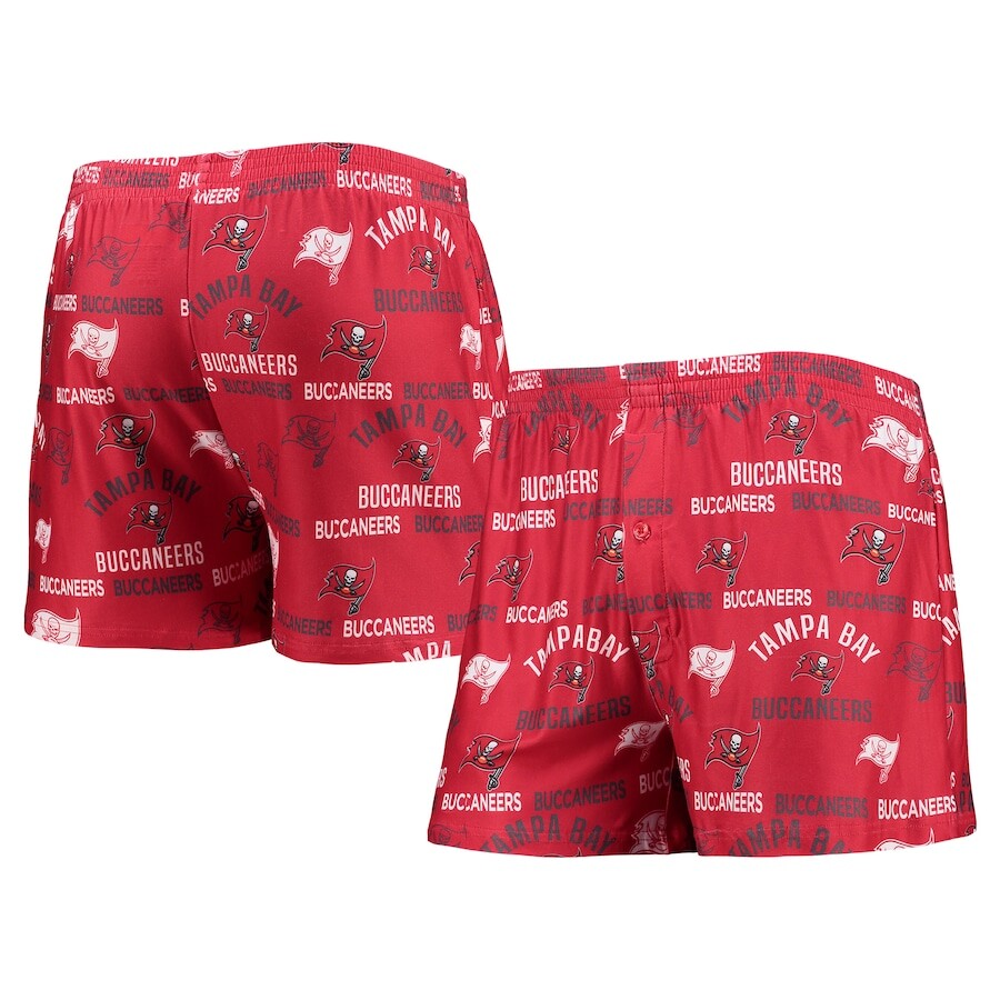 

Боксеры Concepts Sport Tampa Bay Buccaneers, красный