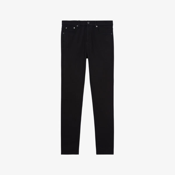 

Джинсы прямого кроя из эластичного денима классического кроя The Kooples, цвет bla04