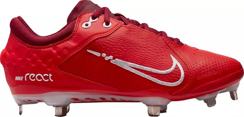 

Женские софтбольные бутсы для софтбола Nike Hyperdiamond 4 Elite Metal Fastpitch, красный