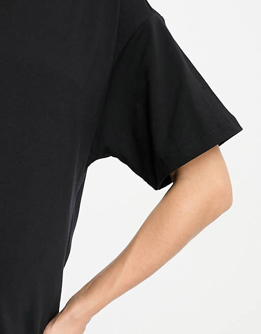 

Черная оверсайз-футболка ASOS DESIGN Maternity, Черный