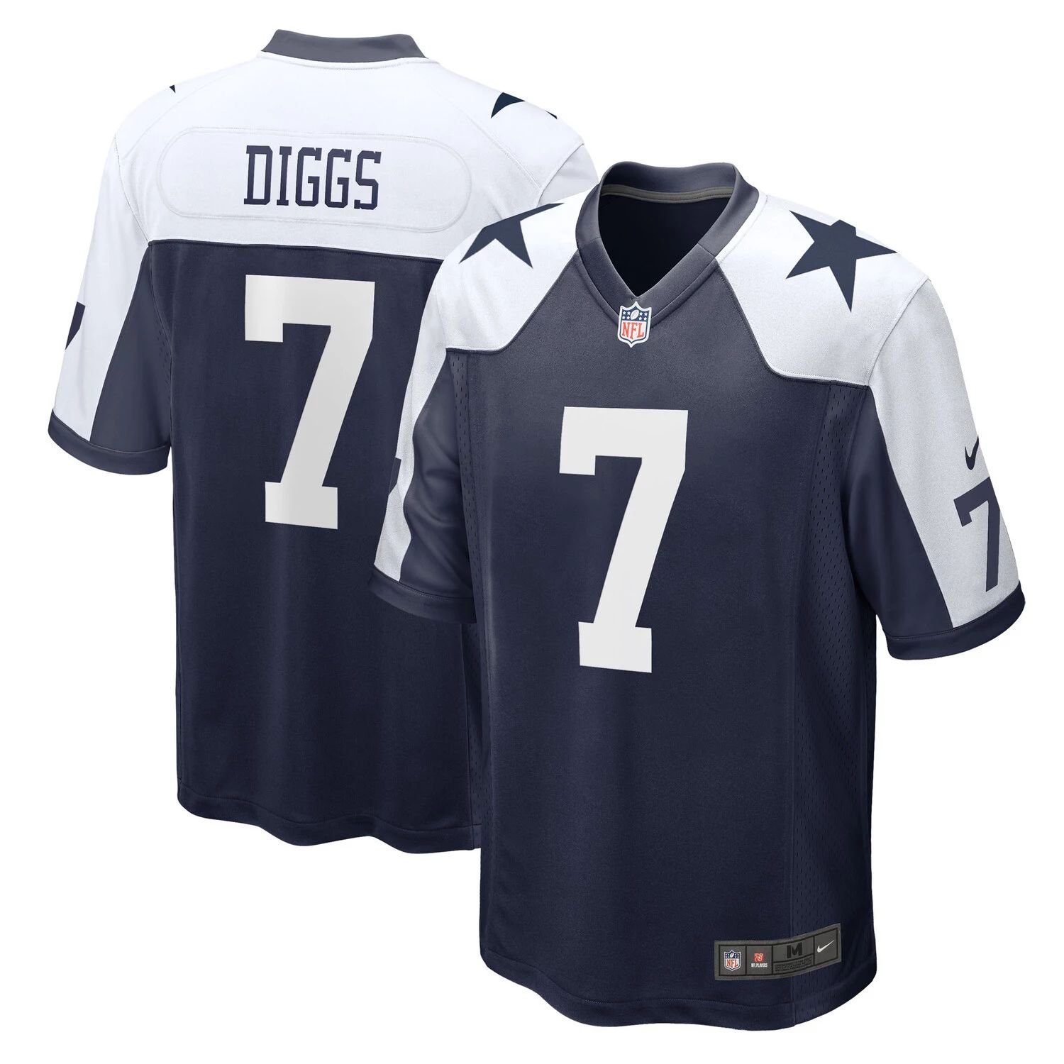 Мужское темно-синее джерси Trevon Diggs Dallas Cowboys Alternate Game Nike