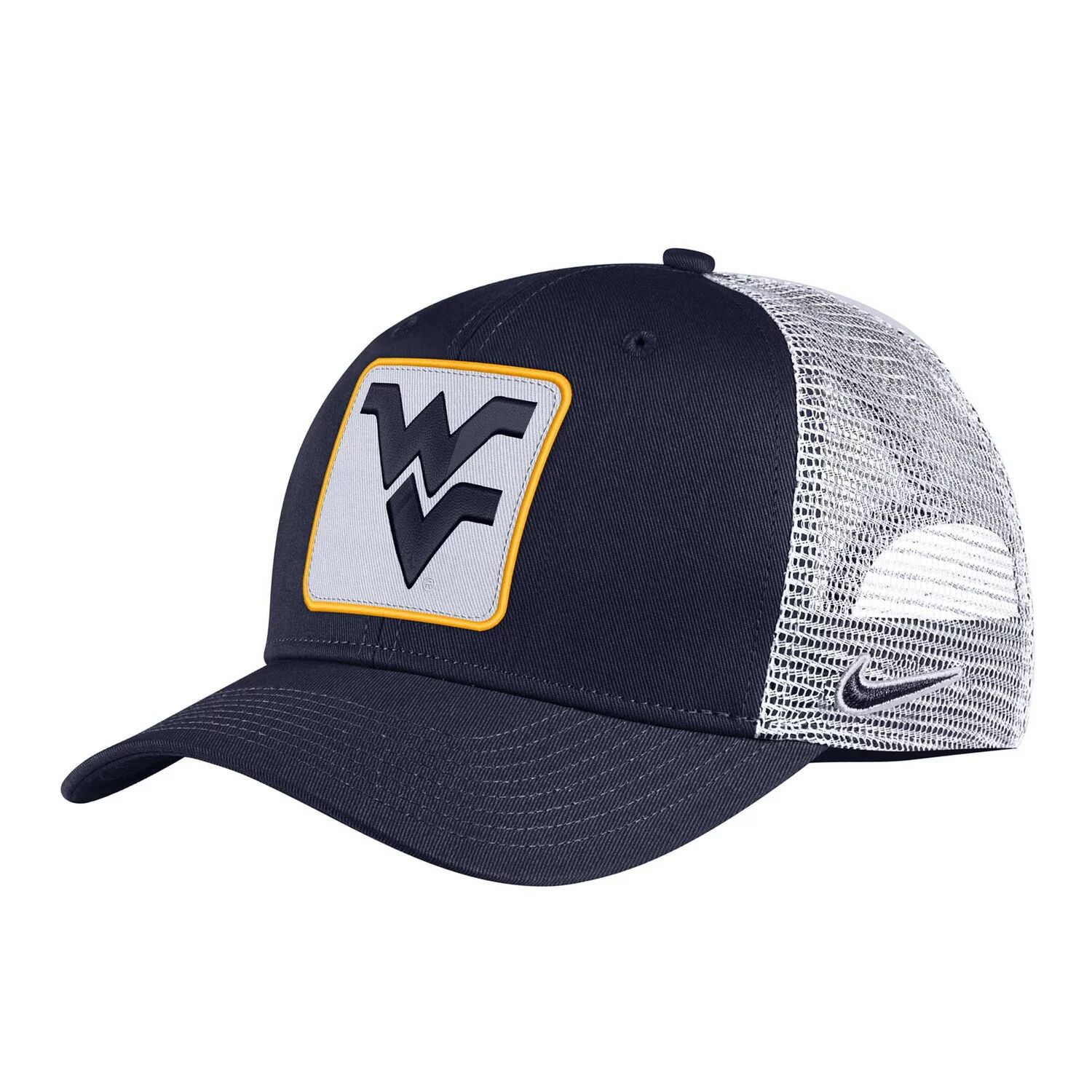 

Мужская темно-синяя кепка Nike West Virginia Mountaineers Classic99 Trucker Snapback