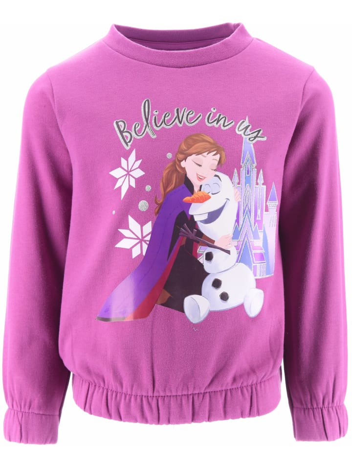 

Толстовка Disney Frozen Frozen Anna & Olaf, фиолетовый