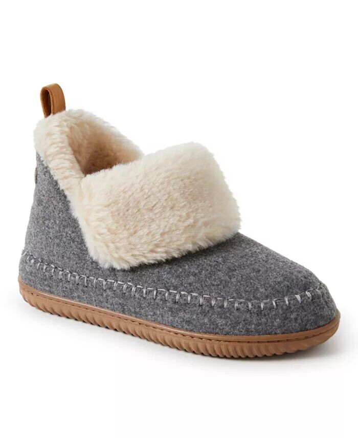 

Женские домашние тапочки Alpine by Moritz Bootie Dearfoams, серый
