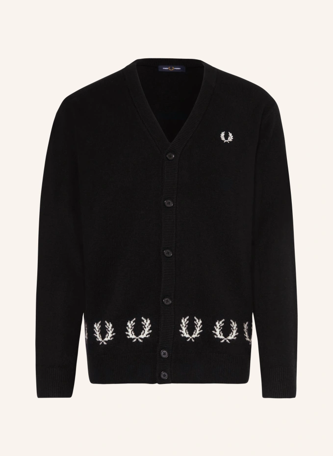 

Кардиган лавр Fred Perry, черный