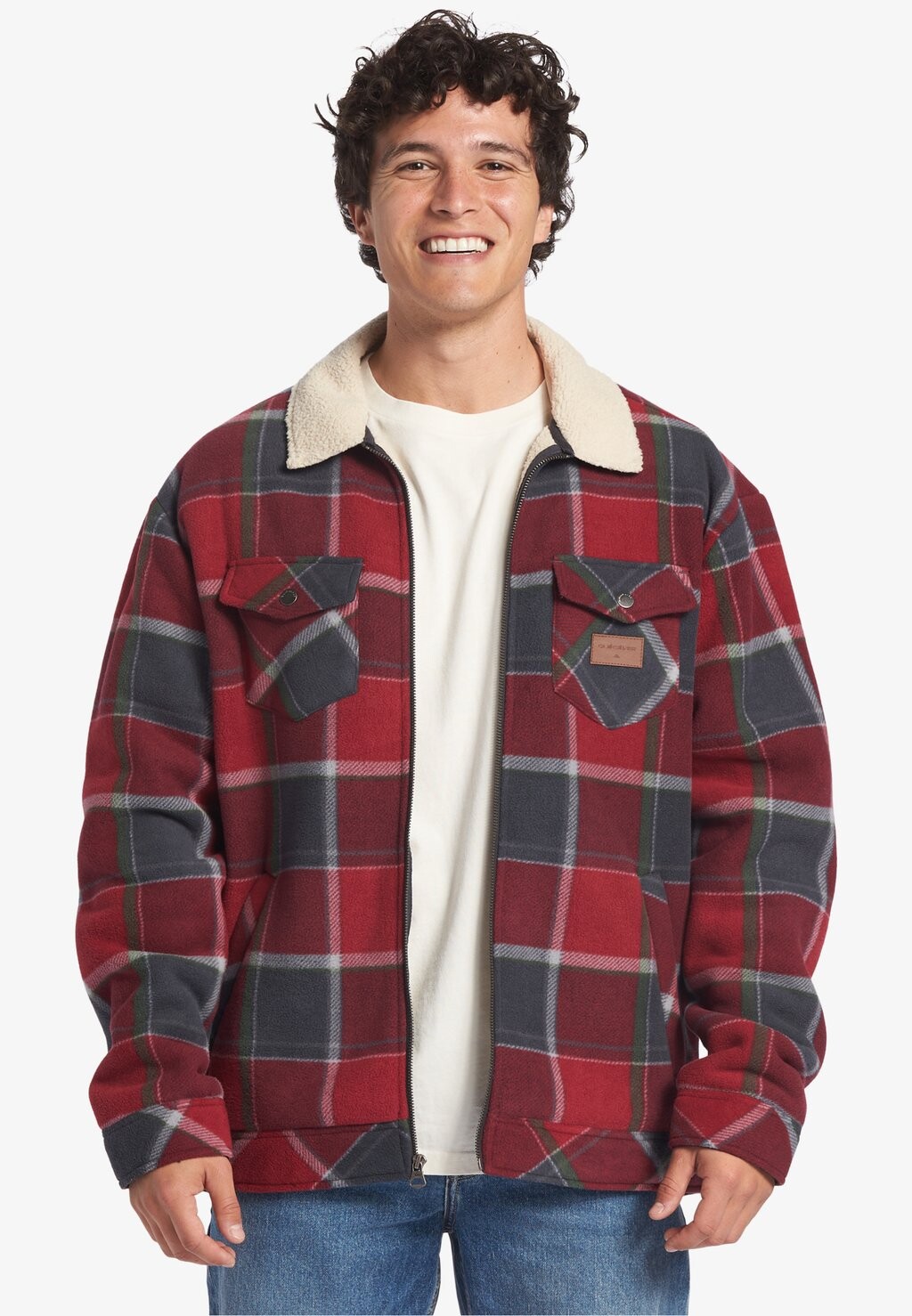 

Демисезонная куртка Quiksilver, красный
