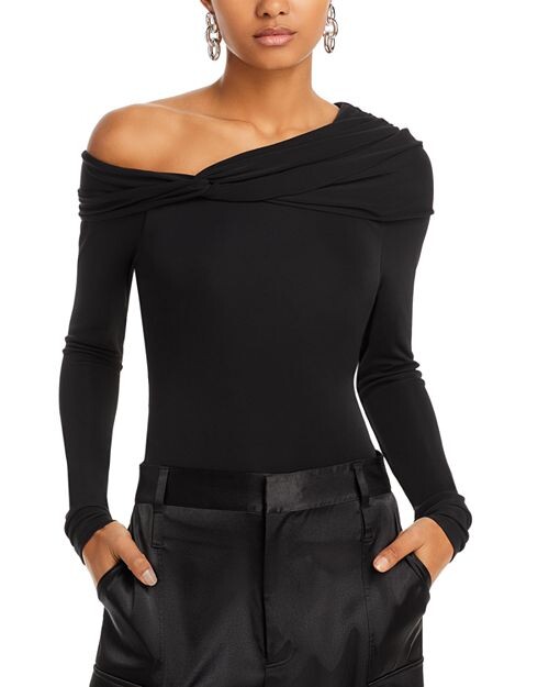 

Зая на одно плечо Cinq à Sept, цвет Black