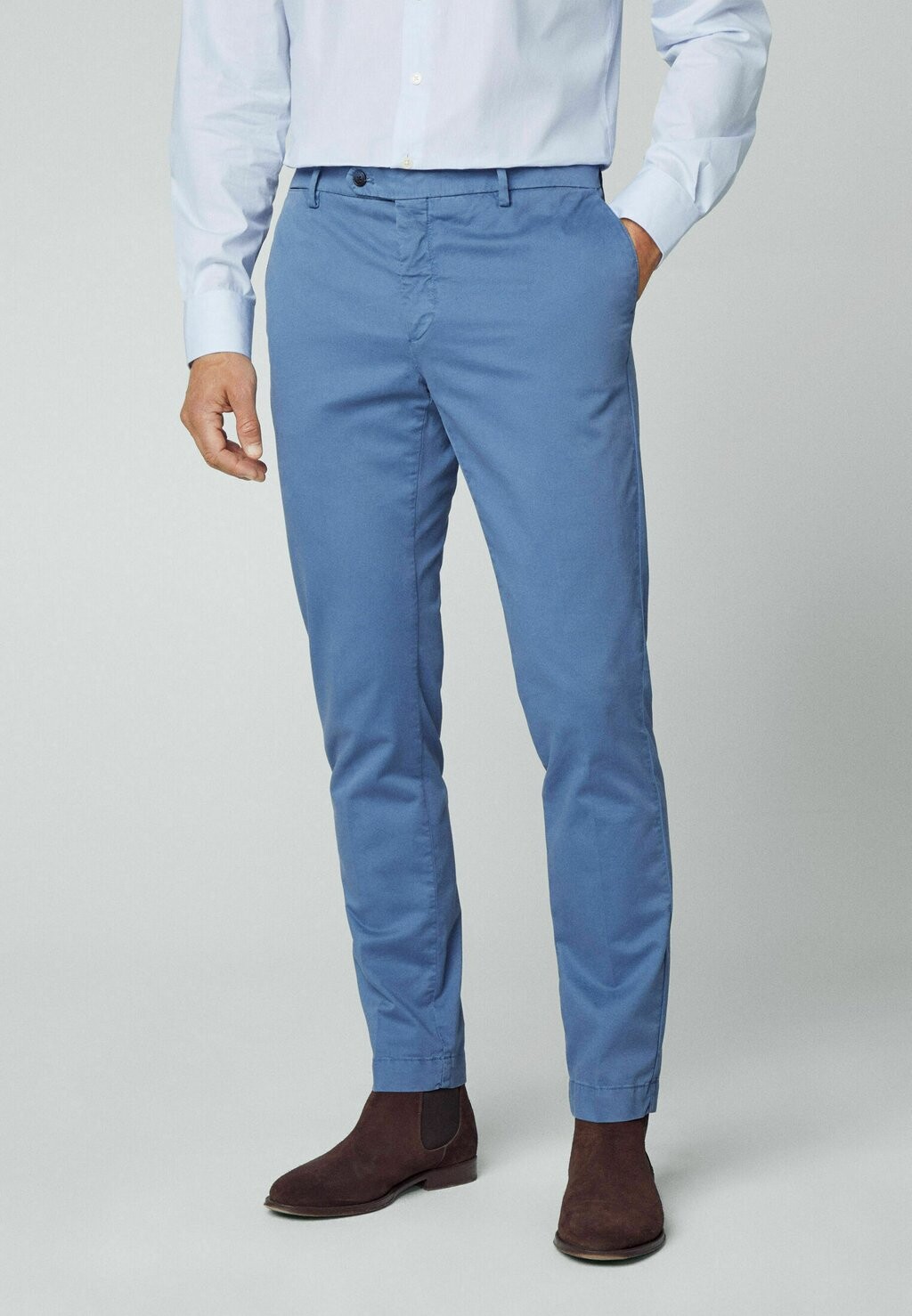 

Брюки чинос KENSINGTON Hackett London, синий