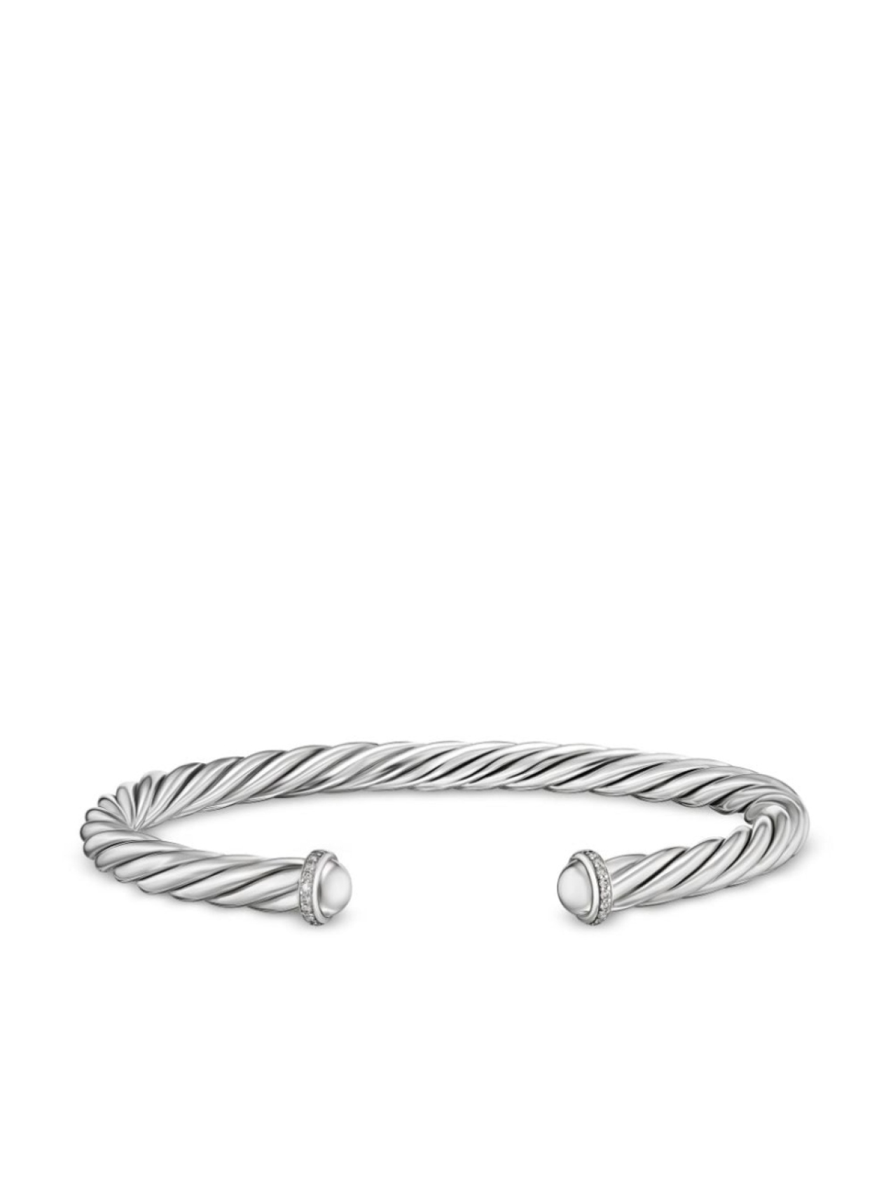 

Браслет-цепочка с застежкой-молнией David Yurman, серебряный