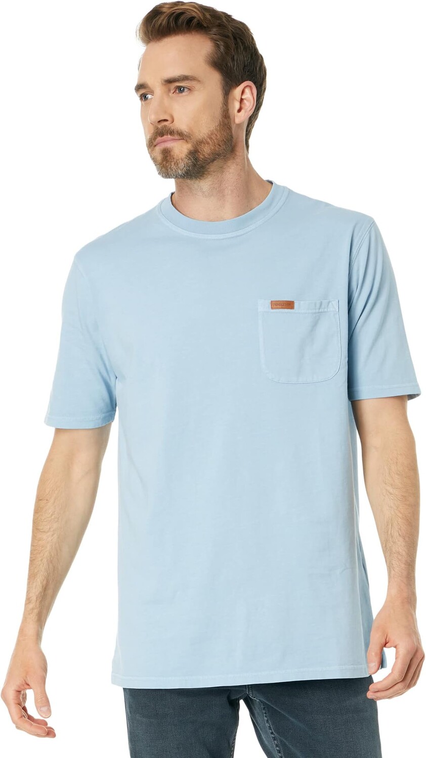 

Футболка Deschutes с карманом Pendleton, цвет Misty Blue