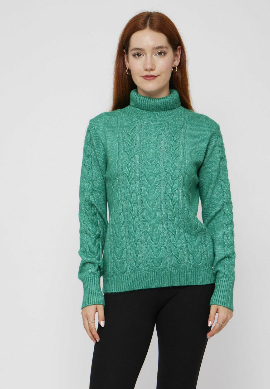 Вязаный свитер ROLLKRAGEN VICCI Germany, цвет grün