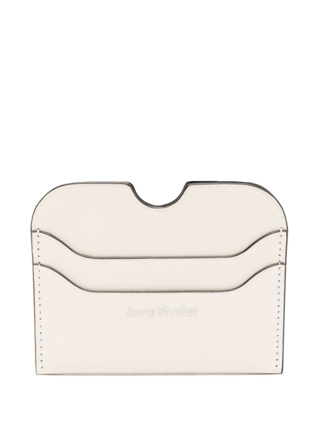 

Acne Studios кожаный держатель для карт, нейтральный цвет
