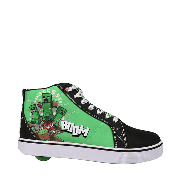 Мужские кроссовки Heelys x Minecraft Racer 20 Mid Skate, черный/зеленый кроссовки skate canvas mid tommy jeans белый