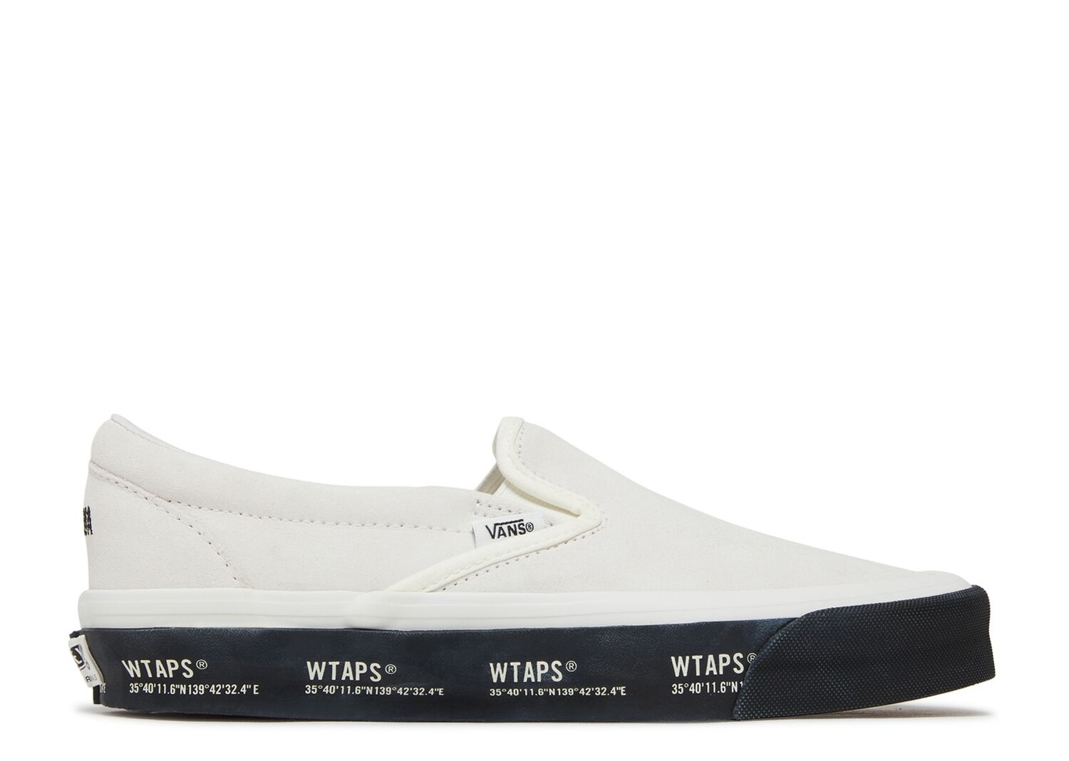 

Кроссовки Vans Wtaps X Classic Slip-On Lx 'White Black', белый