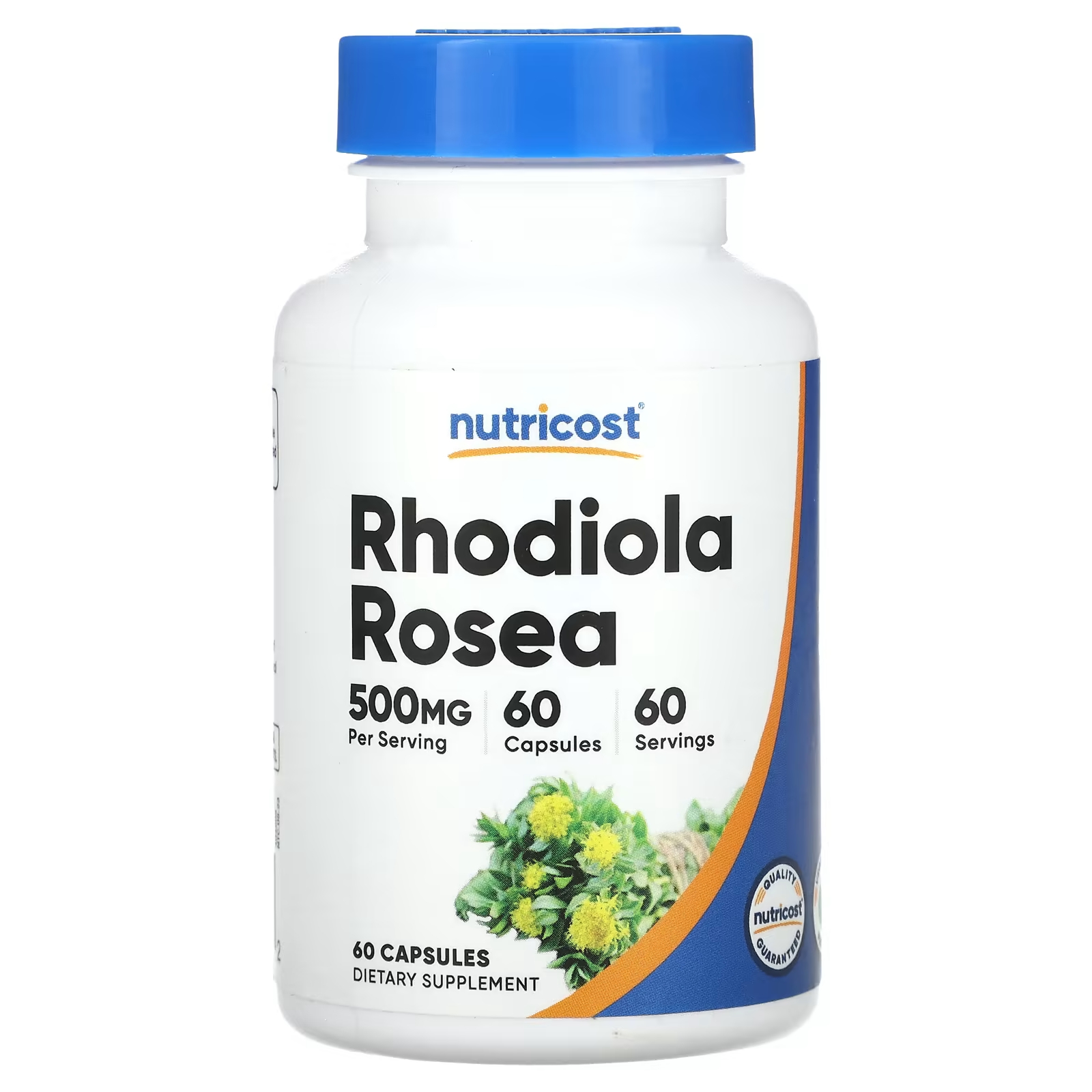 Nutricost Родиола розовая 500 мг 60 капсул фисетин nutricost 100 мг 60 капсул