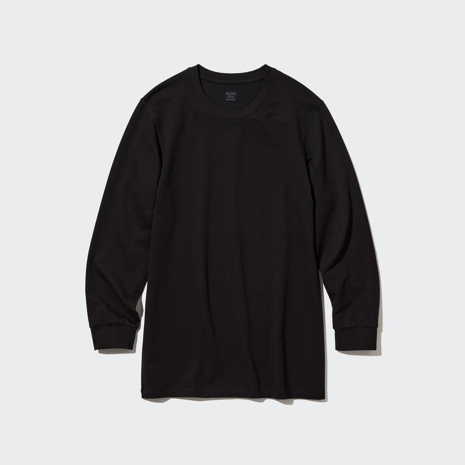 

Футболка теплая Uniqlo Heattech с круглым вырезом, черный